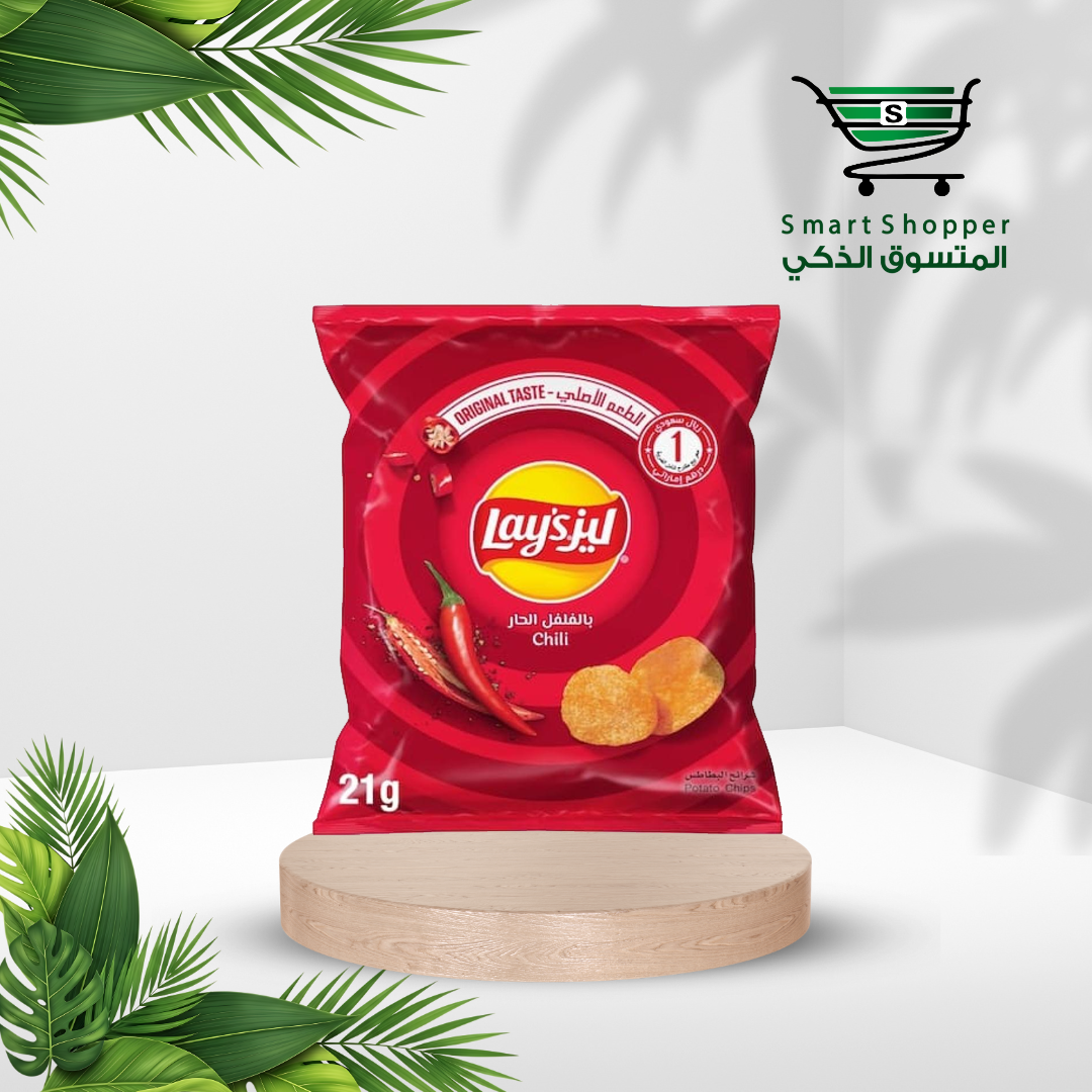ليز بالفل الحار 11جرام *21 حبة