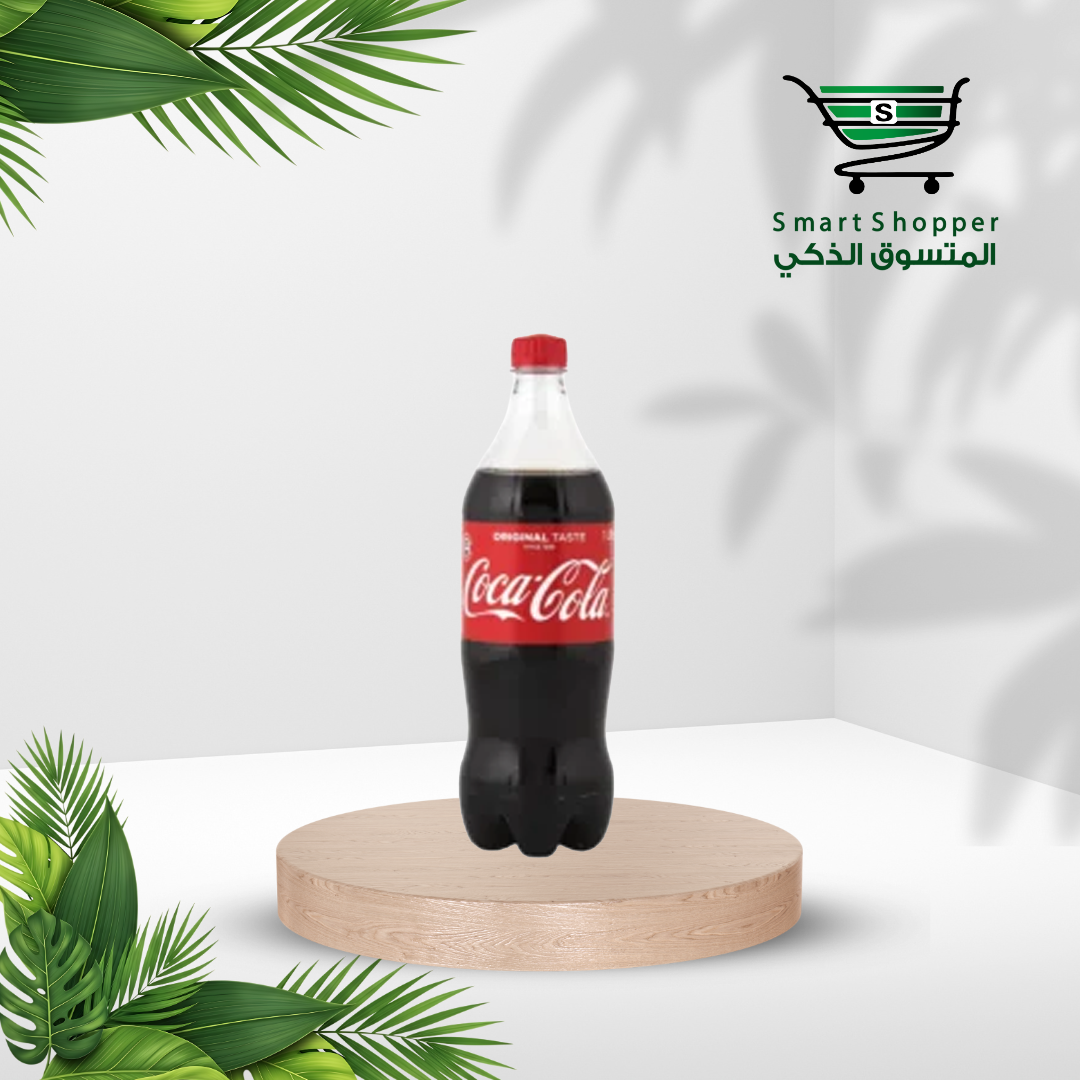 كوكاكولا بلاستيك 1لتر